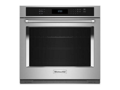 30" KitchenAid Single Wall Oven with Air Fry Mode
