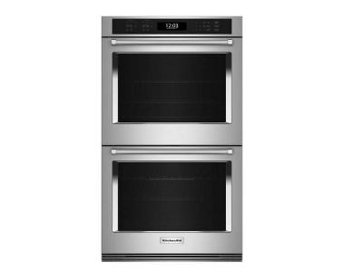 27" KitchenAid Double Wall Oven with Air Fry Mode
