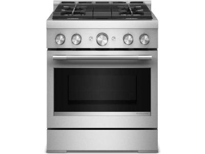 30" KitchenAid 4 Burner Commercial-Style Gas Range