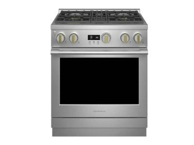 30" Monogram 5.0 Cu. Ft. Gas Professional Convection Range in Stainless Steel