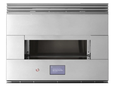 30" Monogram 1.23 Cu.Ft. Flush Electric Hearth Oven in Stainless Steel