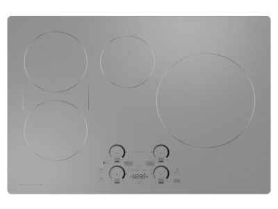30" Monogram Induction Cooktop with Electronic Touch in Silver