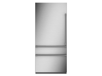 36" Monogram Left-Hinge Integrated Bottom-Freezer Refrigerator
