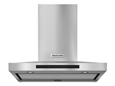 30" KitchenAid  Wall-Mount 3-Speed Canopy Hood