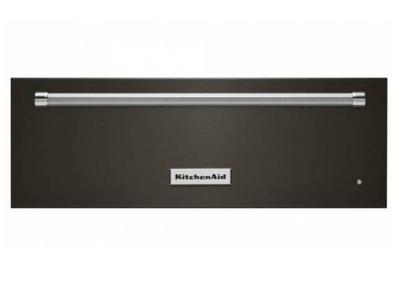 27" Kitchenaid  Warmer Drawer In Black Stainless Steel