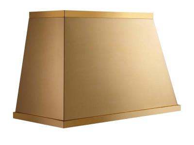 53" Monogram Designer Collection Hood in Brass