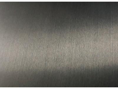 36" Monogram LH Column Panel Titanium Designer Collection