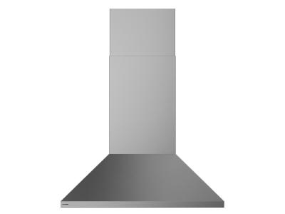 36" Monogram Island Pyramid Chimney Vent Hood with Air Quality Sensors