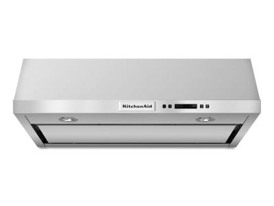 36" KitchenAid Island-Mount 3-Speed Canopy Hood