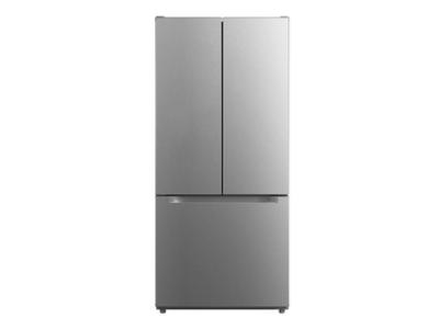 30" Moffat 18.4 Cu. Ft. French Door Bottom Mount Refrigerator in Stainless Steel