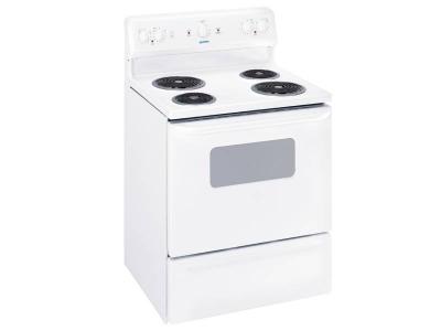 30" Moffat Freestanding Electric Manual Clean Range in White