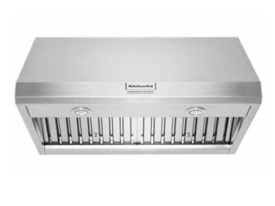 36" KitchenAid Canopy Wall Mounted Range Hood in  Stainless Steel