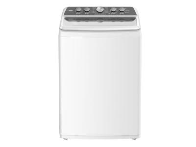 27" Midea 4.7 Cu. Ft. White Top Load Agitator Washer