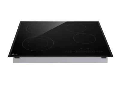 24" LG Electric Cooktop in Black Ceramic