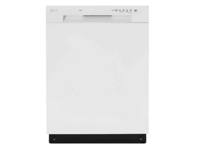 24" LG Front Control Dishwasher with LoDecibel Operation and Dynamic Dry