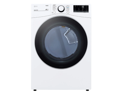 27" LG 7.4 Cu. Ft. Electric Dryer with Built-In AI Sensor Dry and Touch Control Panel
