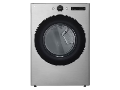 27" LG 7.4 Cu. Ft. Dryer with TurboSteam AI Dry Wi-Fi and ThinQ
