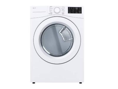 27" LG 7.4 Cu. Ft. Ultra Capacity Front Load Dryer with Sensor Dry