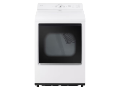 27" LG 7.3 Cu. Ft. Ultra Capacity Front Load Dryer with Sensor Dry