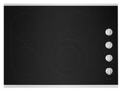 30" Maytag  Black Electric Cooktop With Griddle