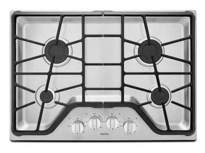 30" Maytag 4-Burner Gas Cooktop With Power Burner