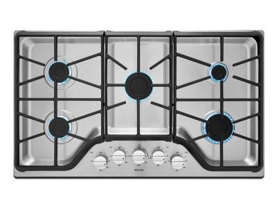 36" Maytag 5-Burner Gas Cooktop With Power Burner