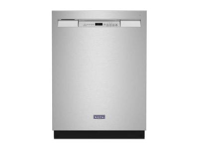 24" Maytag Built-In Undercounter Dishwasher in Fingerprint Resistant Stainless Steel