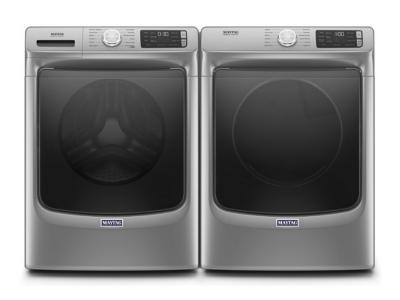 27" Maytag 5.5 Cu. Ft. Front Load Washer With 16-Hr Fresh Hold Option and 7.3 Cu. Ft. Front Load Gas Dryer