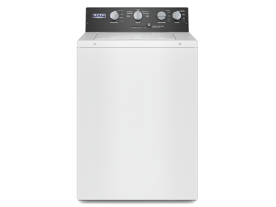 27" Maytag 3.5 Cu. Ft. Commercial-Grade Residential Agitator Washer in White