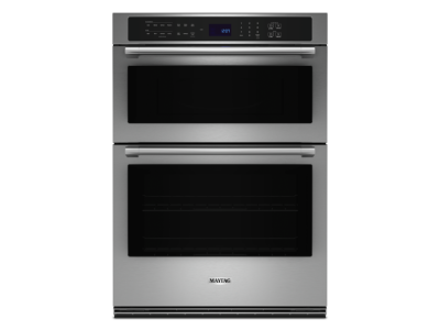 30" Maytag 6.4 Cu. Ft. Wall Oven Microwave Combo with Air Fry and Basket in FingerPrint Resistant Stainless Steel