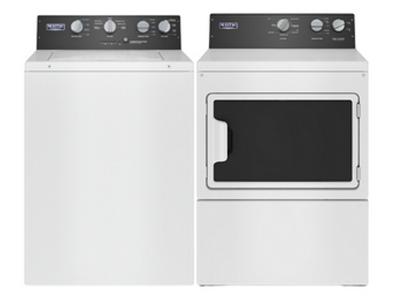 27" Maytag Commercial-Grade Residential Agitator Washer and Dryer