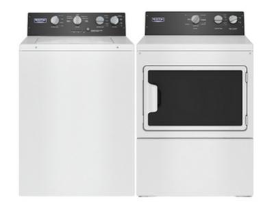 27" Maytag Commercial-Grade Residential Agitator Washer and Dryer