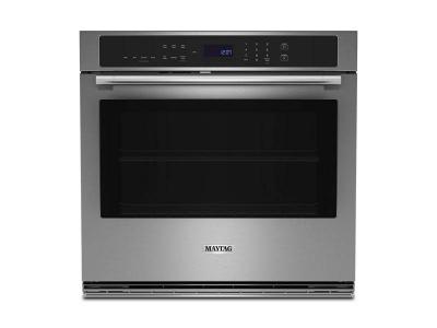 30" Maytag 5.0 Cu. Ft. Single Wall Oven with Air Fry and Basket