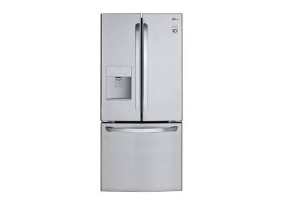 30" LG 21.8 cu.ft. Capacity French Door Refrigerator with Water dispenser