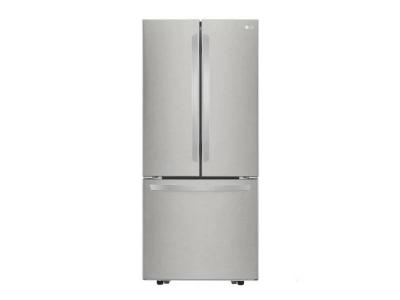 30" LG 21.8 cu.ft. Capacity 3-Door French Door Refrigerator