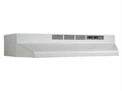 24" Broan 160 CFM Under Cabinet Range Hood In White