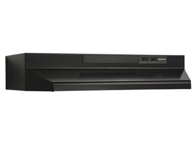 30" Broan 160 CFM Under Cabinet Range Hood In Black