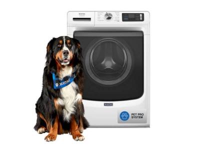 27" Maytag 5.8 Cu. Ft. Smart Pet Pro Front Load Washer