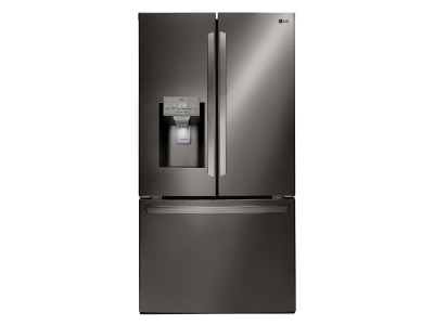 36" LG 28 Cu. Ft. French Door Refrigerator with Slim SpacePlus Ice and Water dispenser