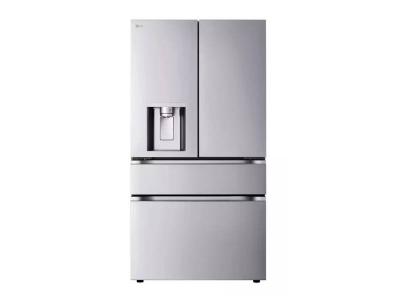36" LG 29 Cu. Ft. Smart Standard-Depth MAX 4-Door French Door Refrigerator