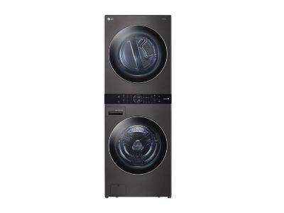 27" LG Single Unit Front Load LG WashTower With Centre Control 5.2 Cu. Ft. Washer and 7.4 Cu. Ft. Electric Dryer