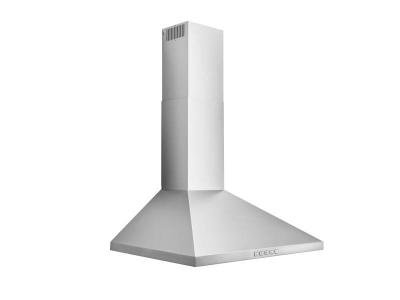 30" Broan Convertible Wall-Mount Pyramidal Chimney Range Hood With 450 MAX CFM In Stainless Steel