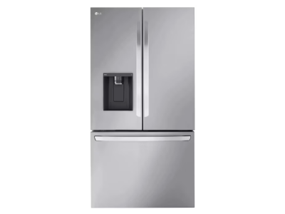 36" LG 31 Cu. Ft. Smart Standard-Depth MAX French Door Refrigerator with Dual Ice