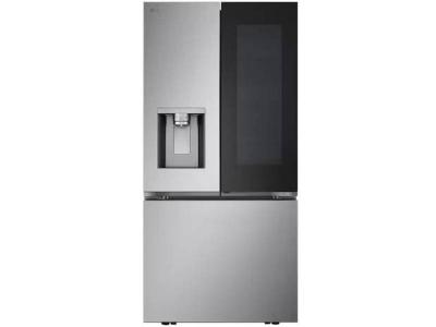 33" LG 25 cu.ft. InstaView Door-in-Door Standard-Depth French 3-Door Refrigerator
