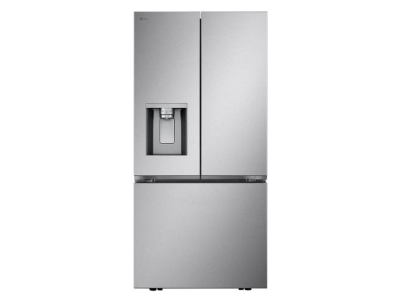 33" LG 25 Cu. Ft. French 3-Door Standard Depth Refrigerator