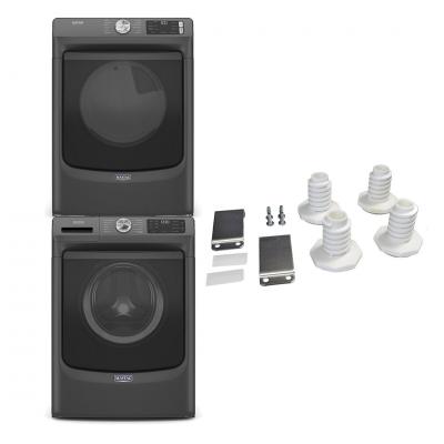 27" Maytag 5.5 Cu. Ft. Front Load Washer  7.3 Cu. Ft. Dryer and Stacking Kit