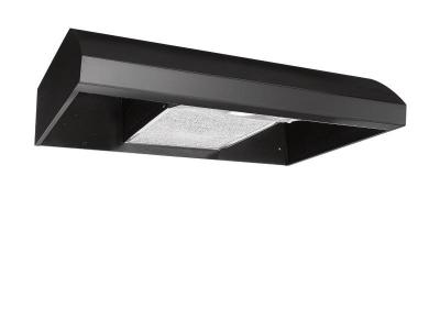 30" Broan 4-Way Convertible Under-Cabinet Range Hood With 270 Max CFM In Black