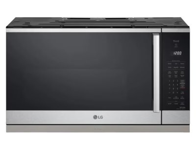 LG 2.1 Cu. Ft. Smart Over-the-Range Microwave Oven with ExtendaVent 2.0 & EasyClean