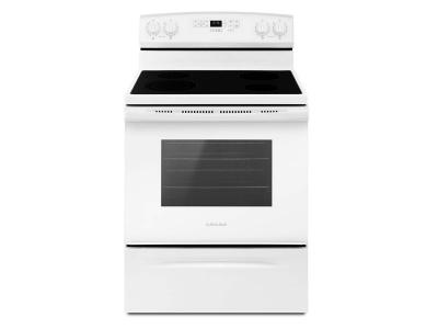 30" Amana 4.8 Cu. Ft. Freestanding Ceran Top Electric Range