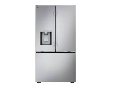 36" LG 24 Cu. Ft. Counter-Depth 3-Door French Door Refrigerator